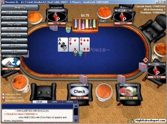 Seeing Hole Cards In Online Poker Rooms